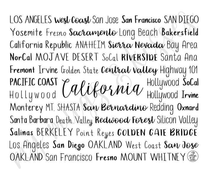 California Travel Mug
