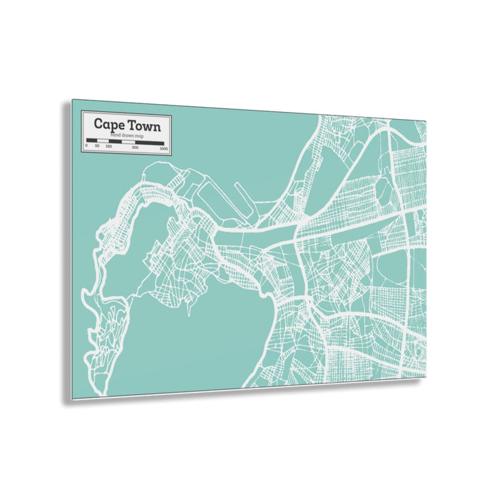 Cape Town Map by Shustrik