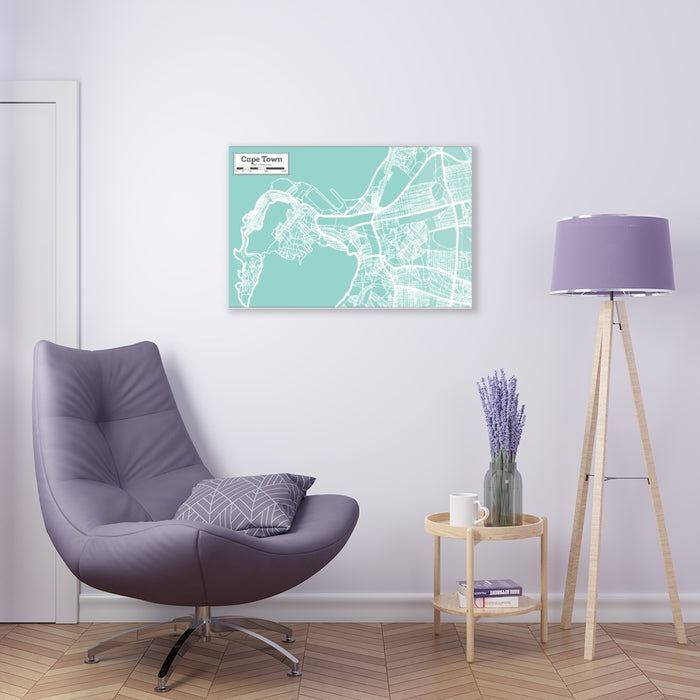 Cape Town Map by Shustrik