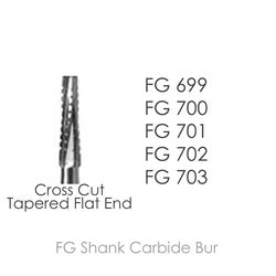 Carbide Burs - FG