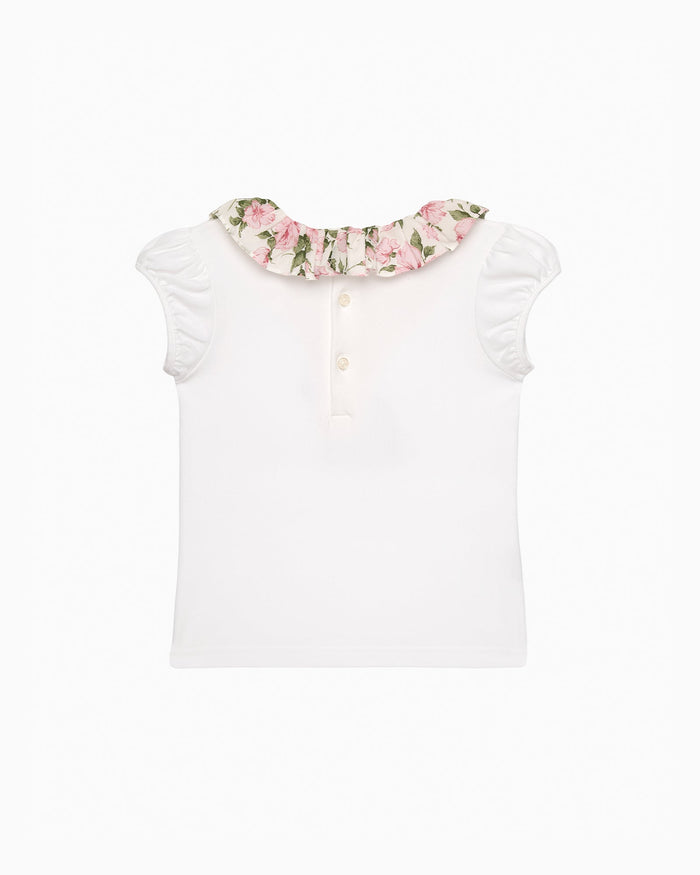Lily Rose Top Carline Rose Willow Jersey Top in Pink
