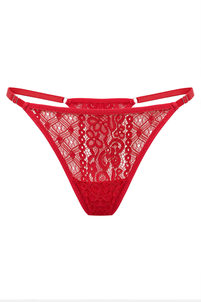Carmen Red thongs