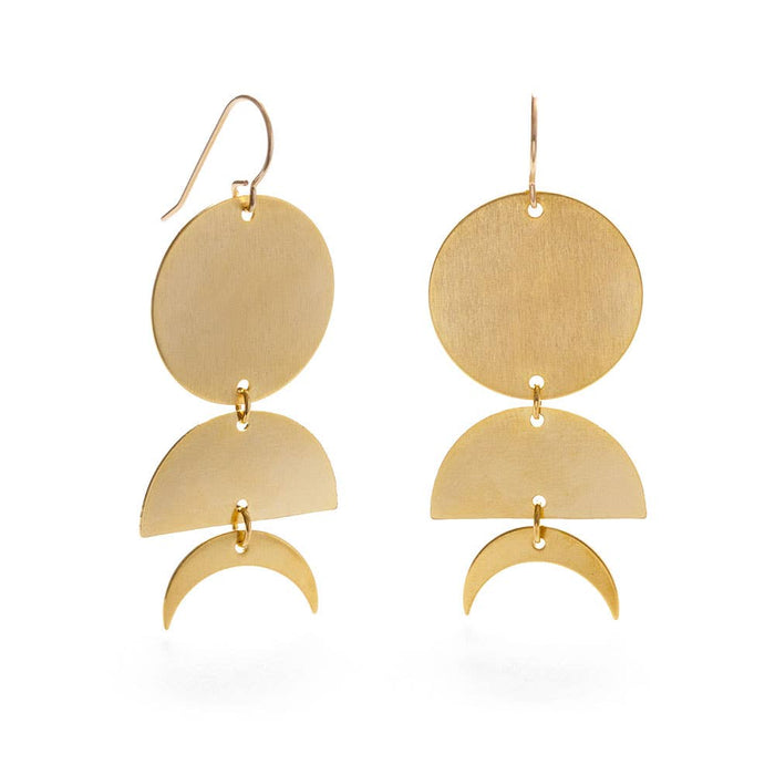 Celestial Geometry Earrings