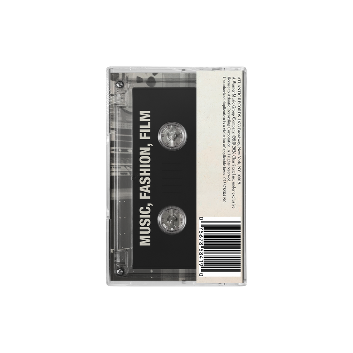 Charli XCX Music, Fashion, Film cassette tape