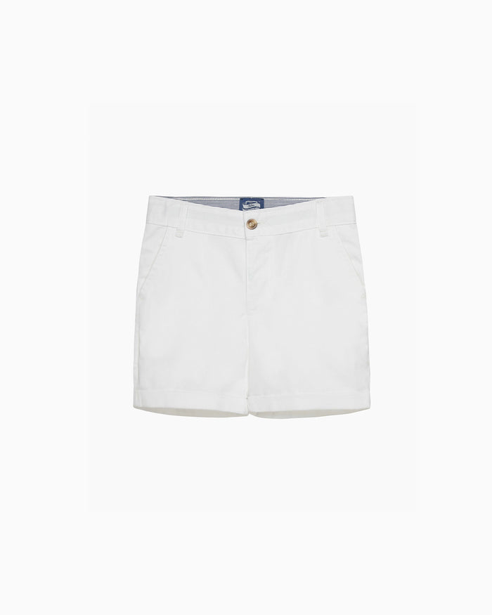 Chelsea Clothing Company Shorts Charlie Chino Shorts in White
