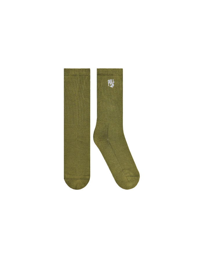 chaussettes bronze PULLIN en coton