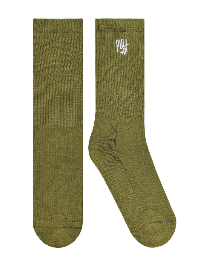 chaussettes bronze PULLIN en coton