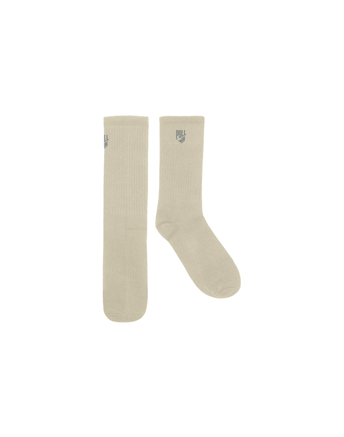 chaussettes plain gravel PULLIN en coton