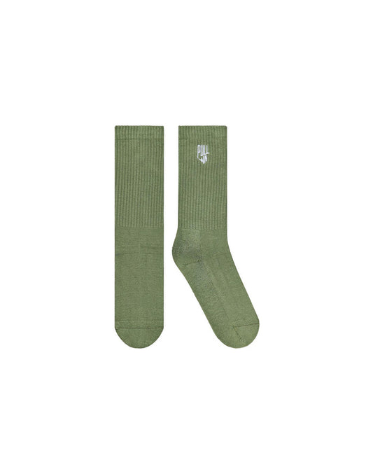 chaussettes plain leaf PULLIN en coton