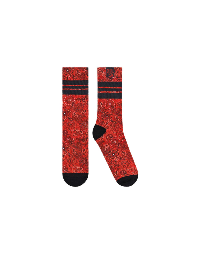 chaussettes long bandana PULLIN en polyester