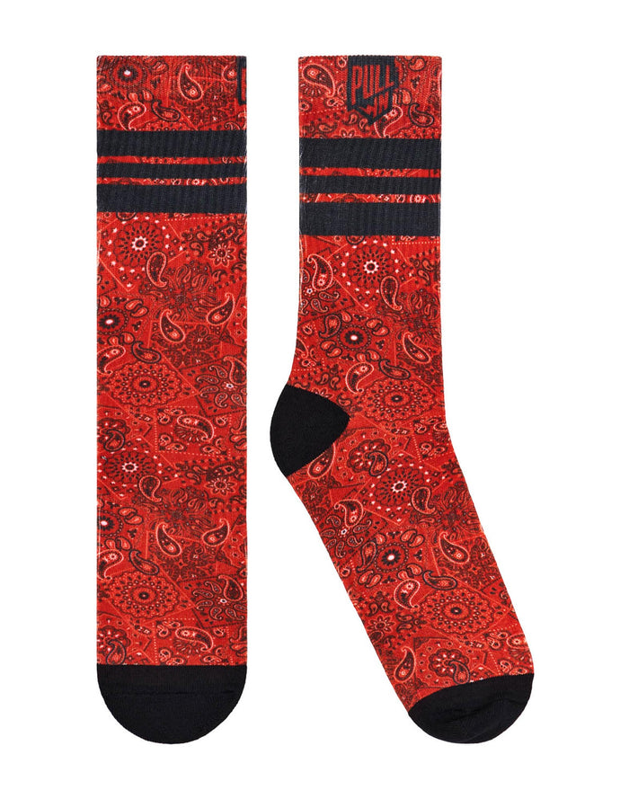 chaussettes long bandana PULLIN en polyester