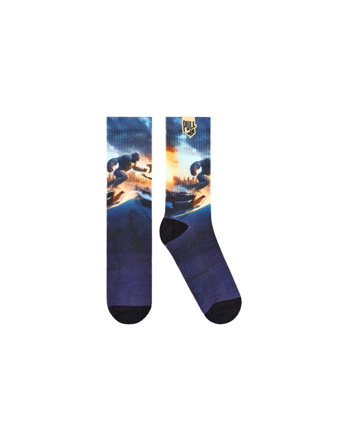 chaussettes long jurassic PULLIN en polyester