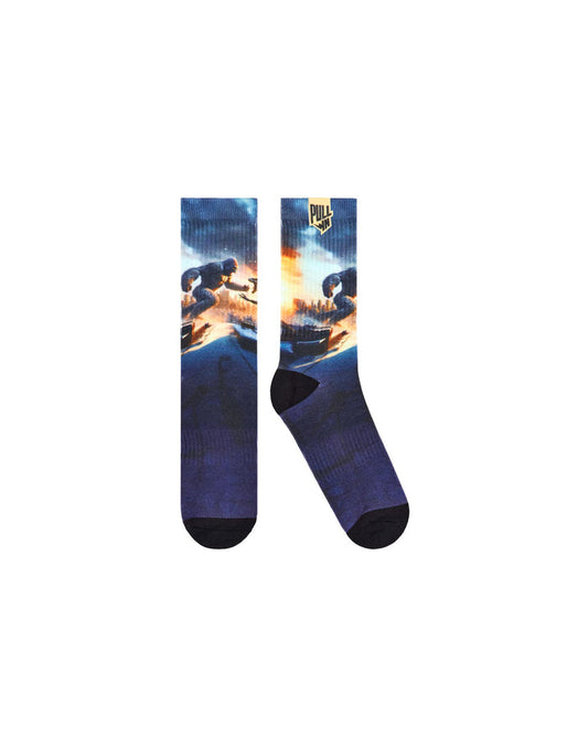 chaussettes long jurassic PULLIN en polyester
