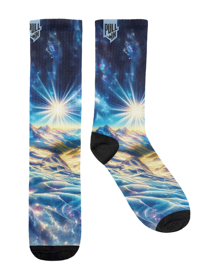chaussettes  longdiskoa PULLIN en polyester