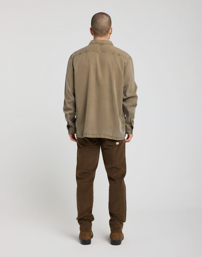 CHEMISE COOL OLIVE