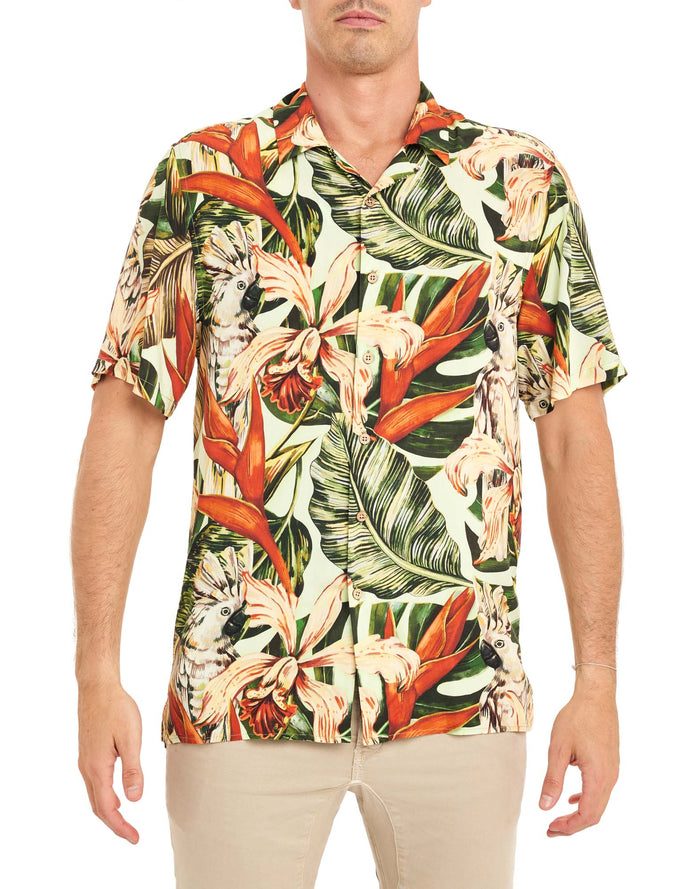 chemise hawaïenne botanik PULLIN en viscose