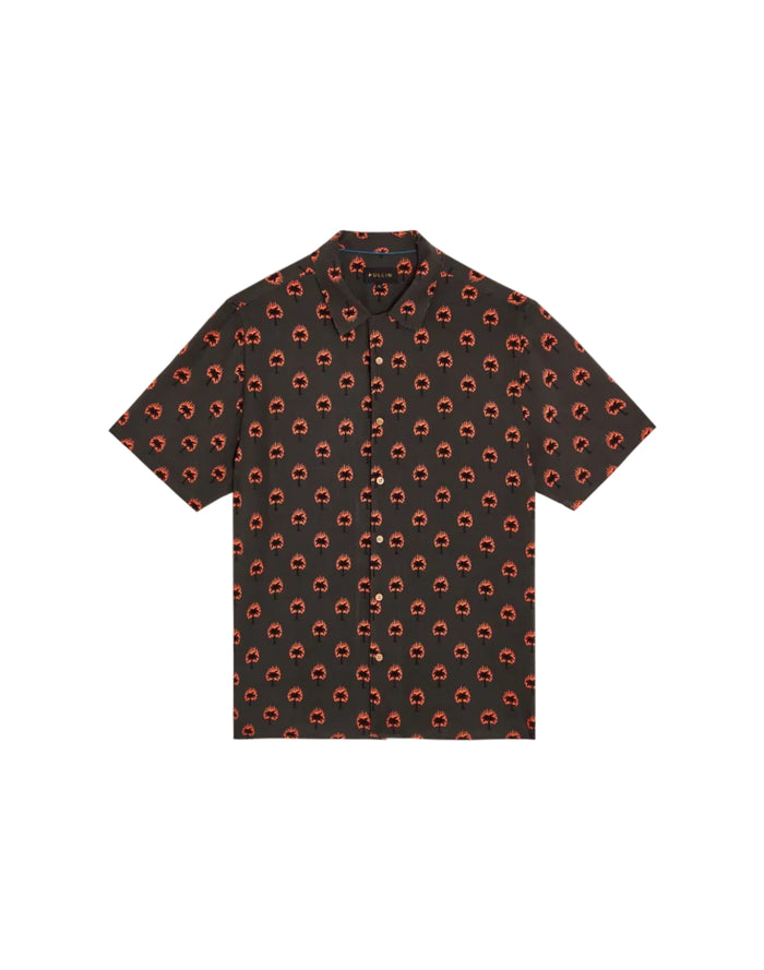 chemise hawaïenne burning PULLIN en viscose