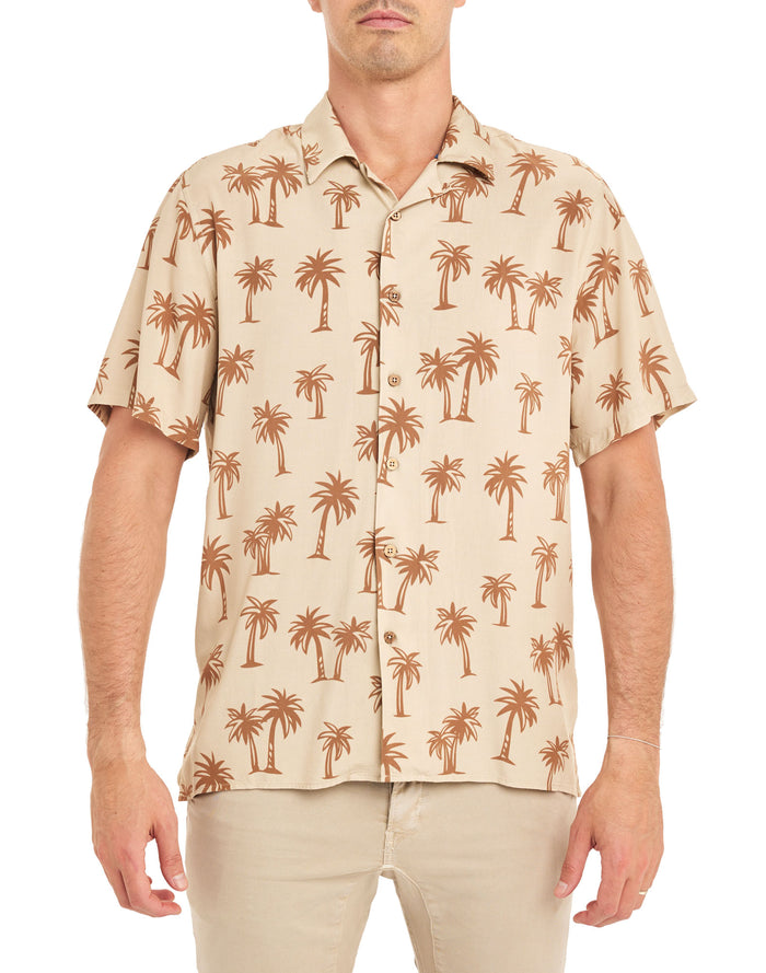 chemise hawaïenne coconut PULLIN en viscose