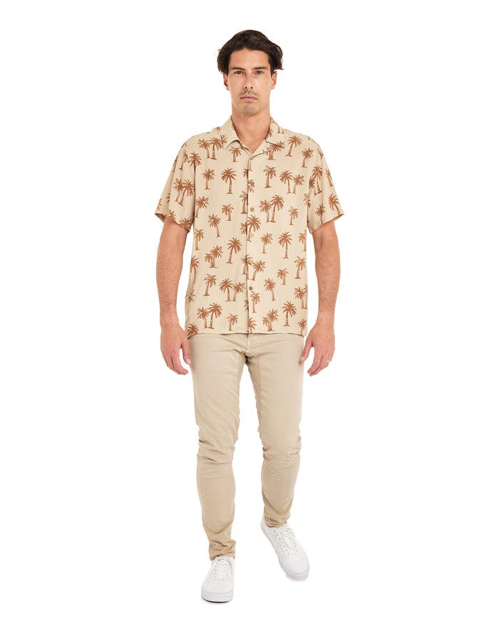 chemise hawaïenne coconut PULLIN en viscose