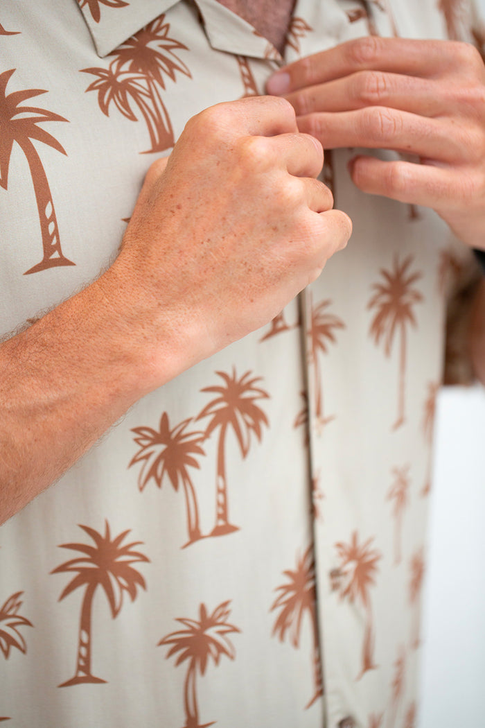 chemise hawaïenne coconut PULLIN en viscose