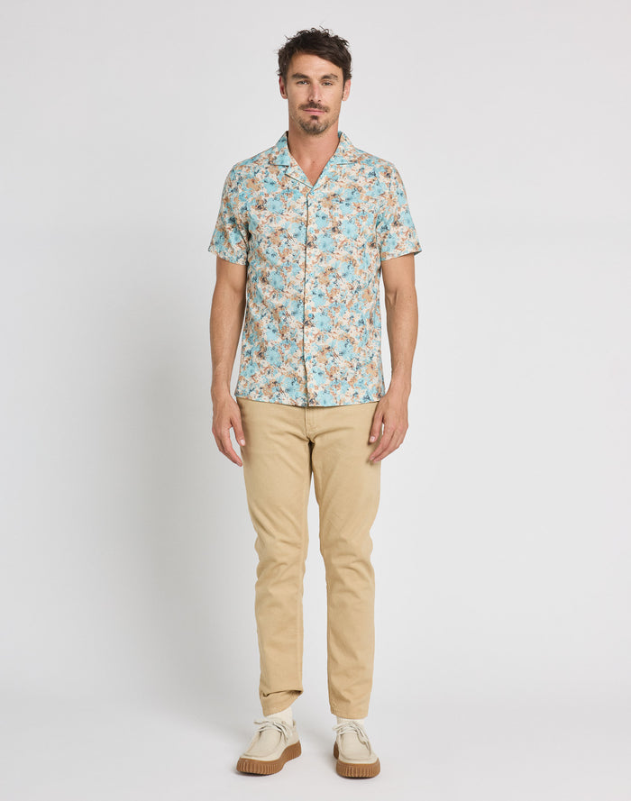 chemise manches courtes linazur PULLIN