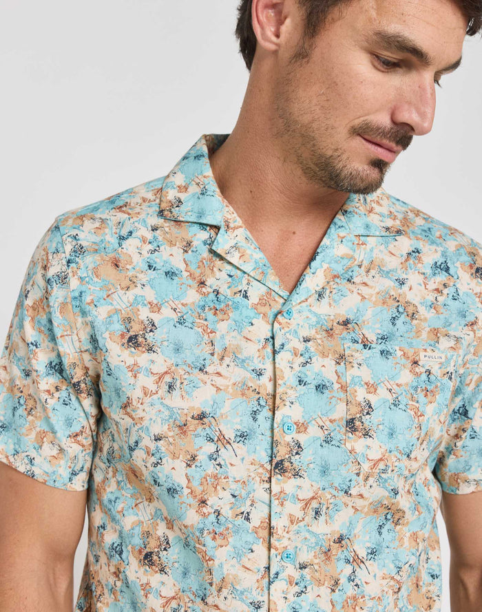 chemise manches courtes linazur PULLIN