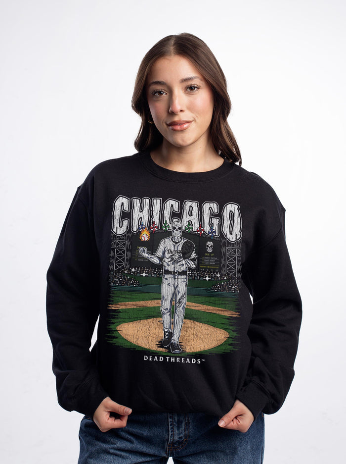 CHICAGO "SOUTH SIDE" BASEBALL CREWNECK SWEATSHIRT – Sweatshirt – Dead Threads Apparel