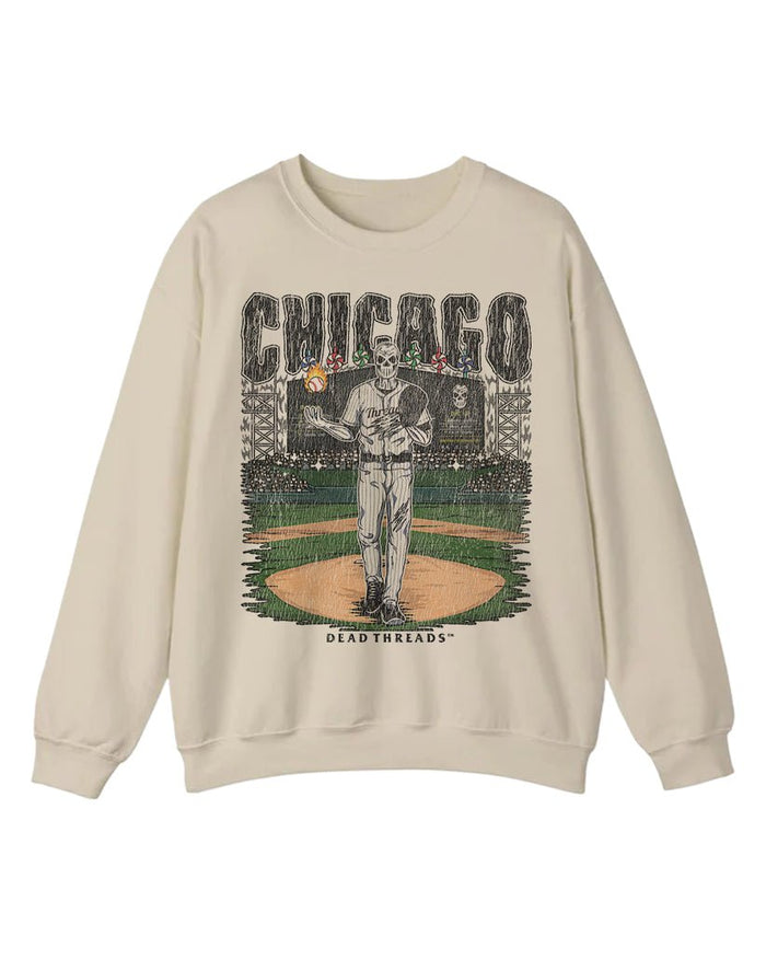 CHICAGO "SOUTH SIDE" BASEBALL CREWNECK SWEATSHIRT – Sweatshirt – Dead Threads Apparel