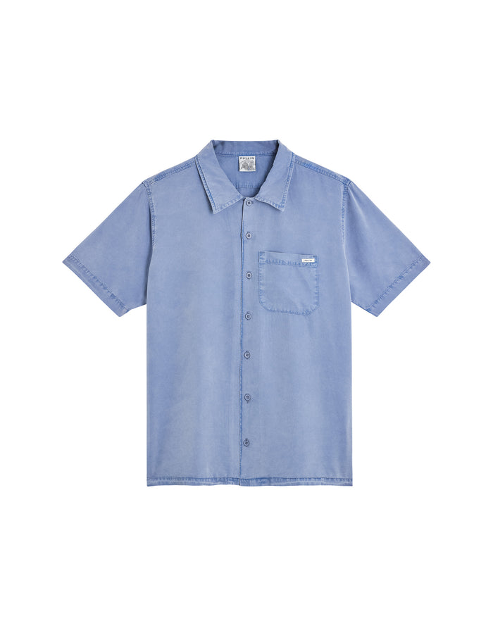 chemise manches courtes cool blue PULLIN
