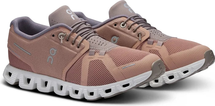Cloud 5 Running Shoe (Mujer) - Rosebrown/ Fog