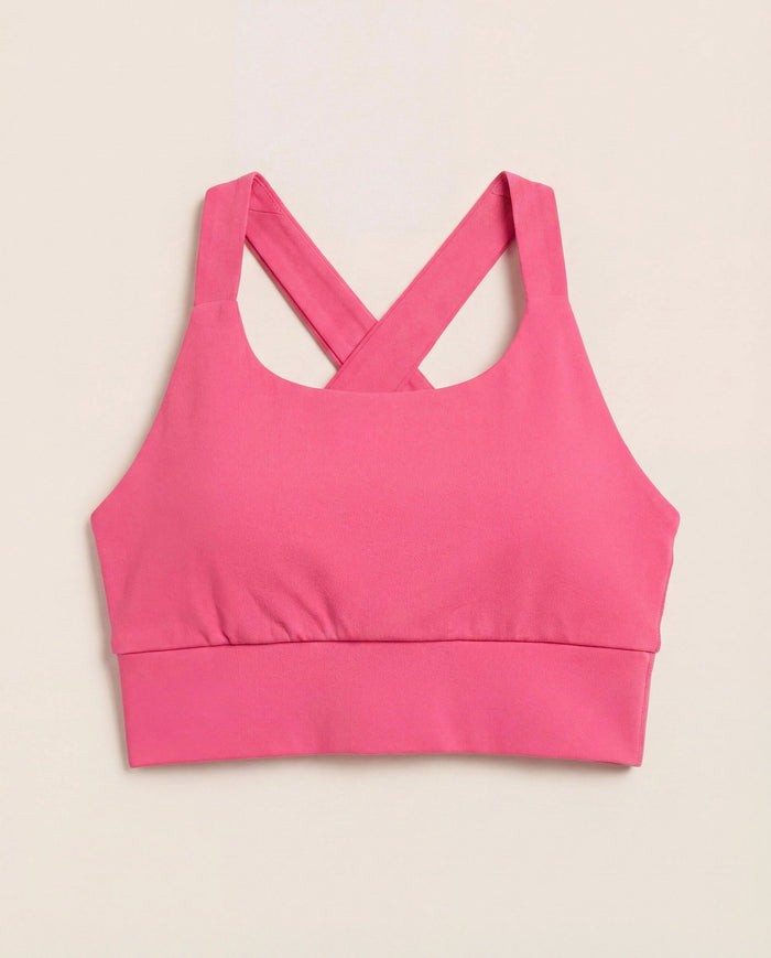 Fuchsia $|& Interval Cloudlight Alert Bra - Hanger Detail