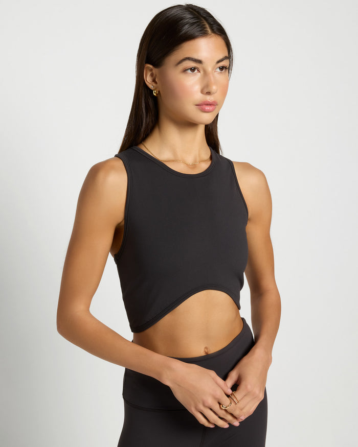 Black $|& Interval CloudLight Aria Bra - SOF Front