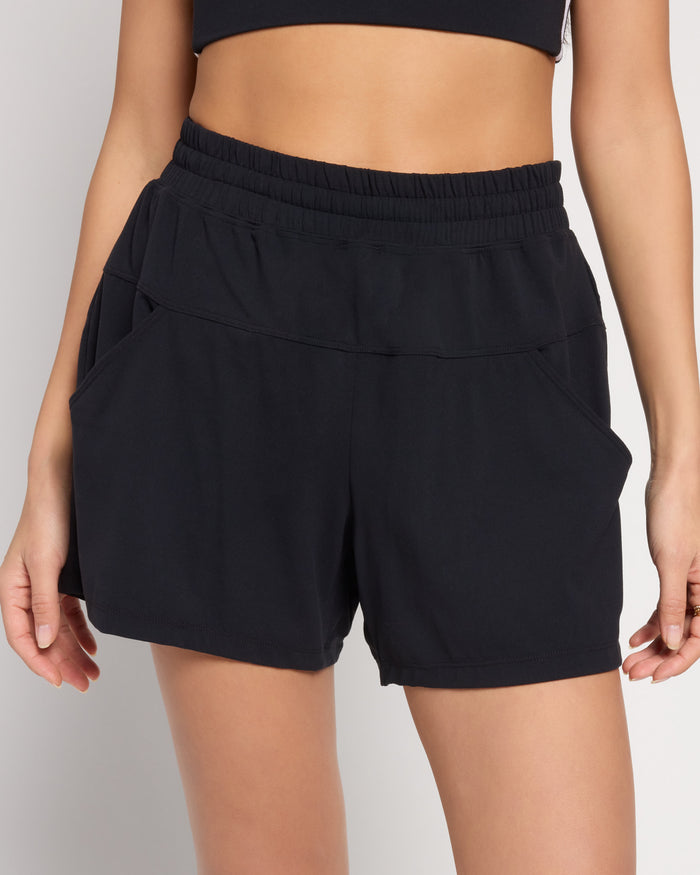 Black $|& Interval CloudLight Hot Shot Short - SOF Front