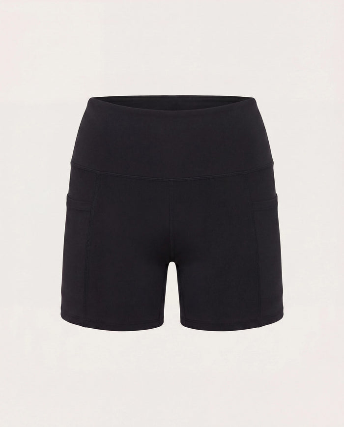 Black $|& Interval Cloudlight Renew Pocket Short - Hanger Detail