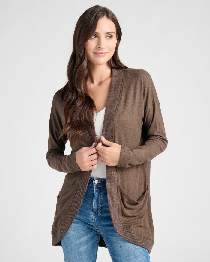 Heather Dark Chocolate / XS