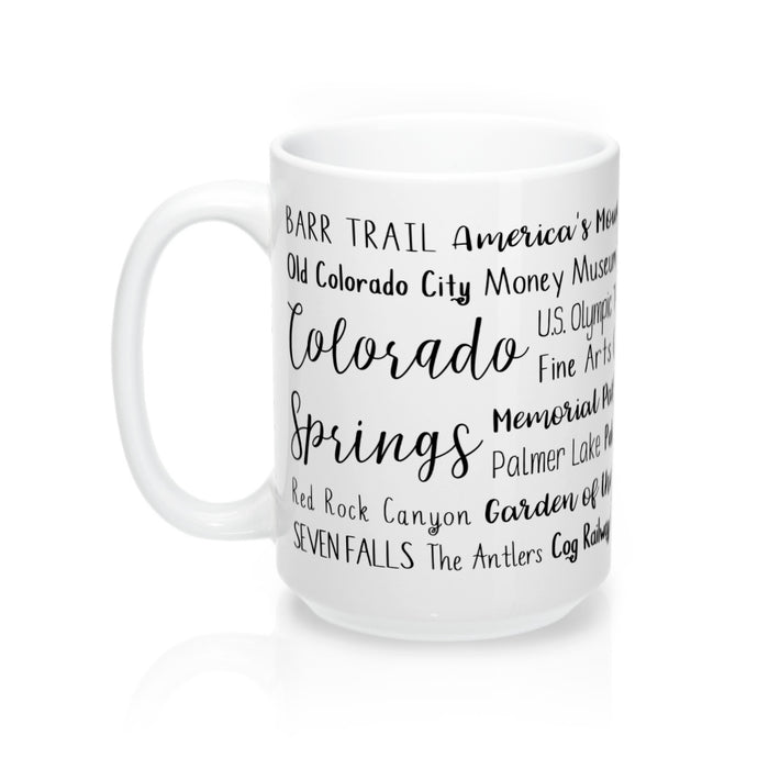 Colorado Springs, CO Mug