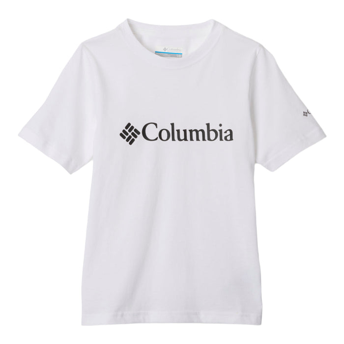 Columbia Junior's 2 Piece Co Ord Set White/Black T-Shirt & Shorts