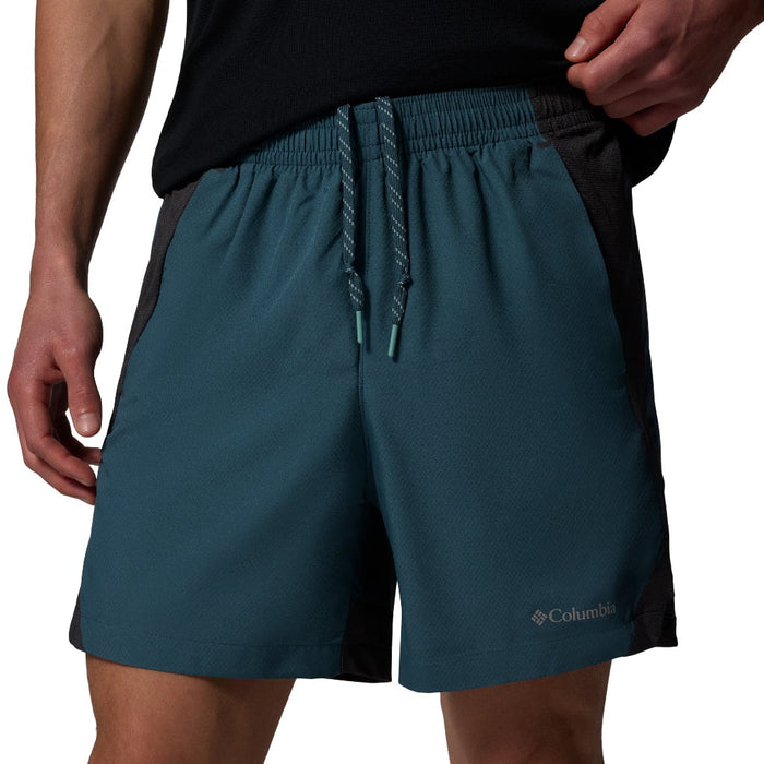 Columbia Men's 2 Piece Co Ord Set Teal/Grey T-Shirt & Shorts