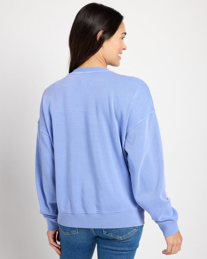 Great Lakes Blue $|& Thread & Supply Comfy Top - SOF Back