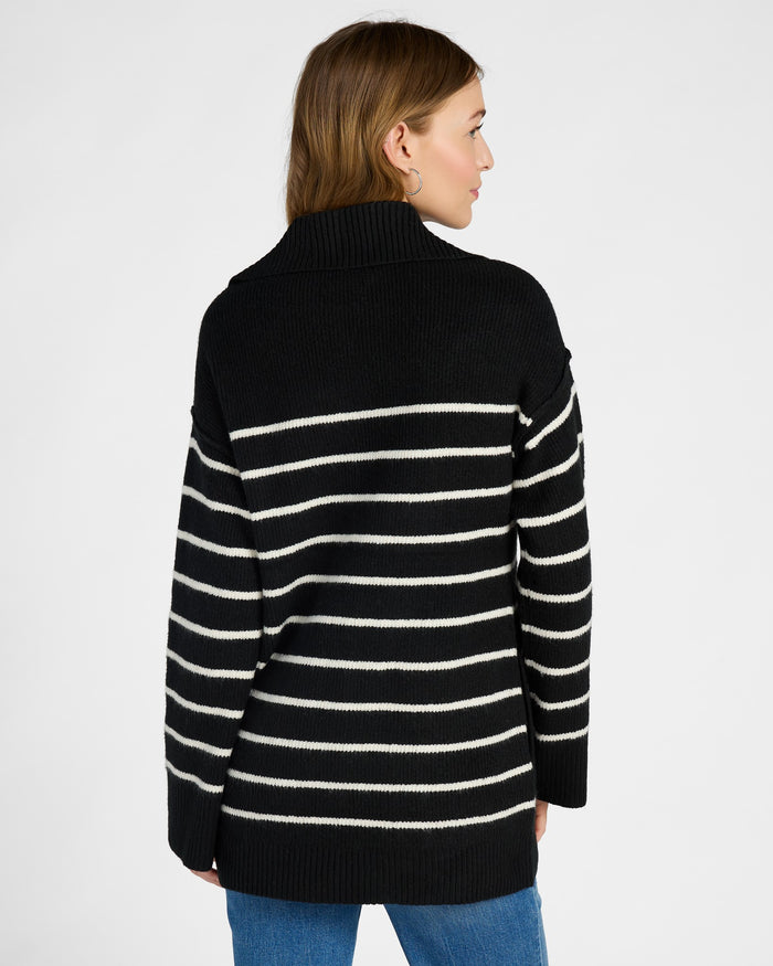 Black Ivory $|& Weekend LA Coralie Sweater - SOF Back