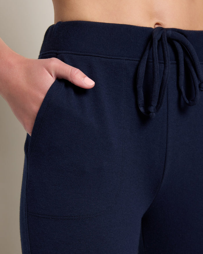 Navy $|& Interval Crescent Joggers - SOF Full Front