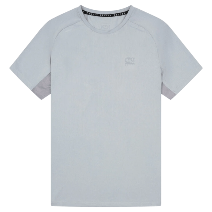 Cruyff Men's 2 Piece Co Ord Set Light Grey T-Shirt & Shorts