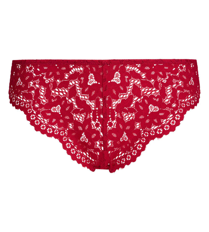 Culotte taille haute rouge Burning Eclat