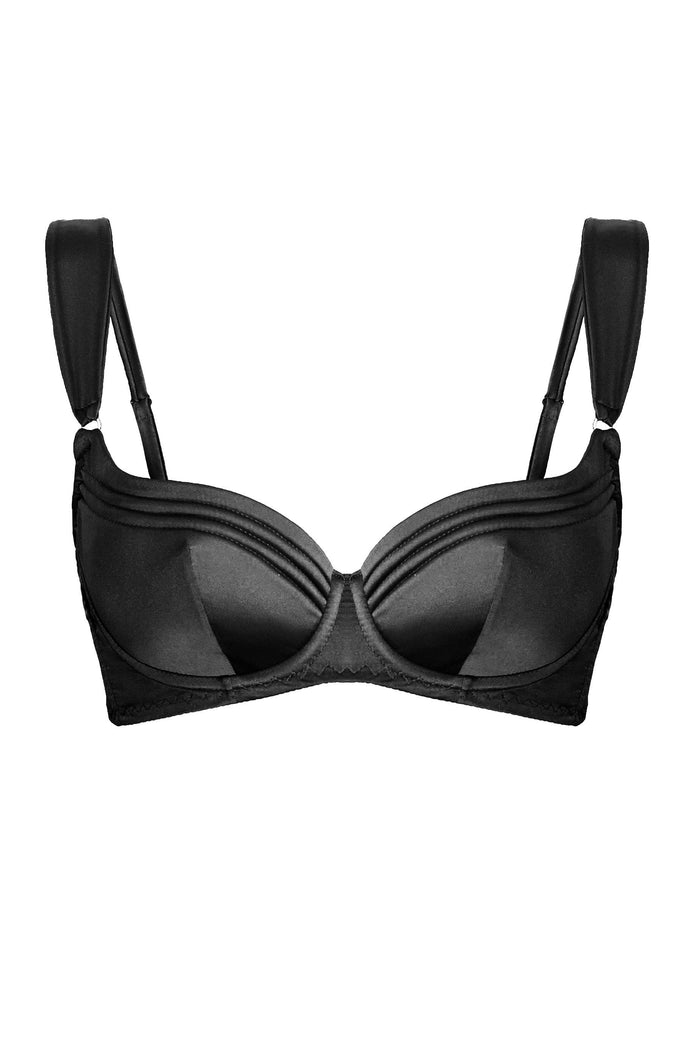 Cymothoe Black bra - yesUndress