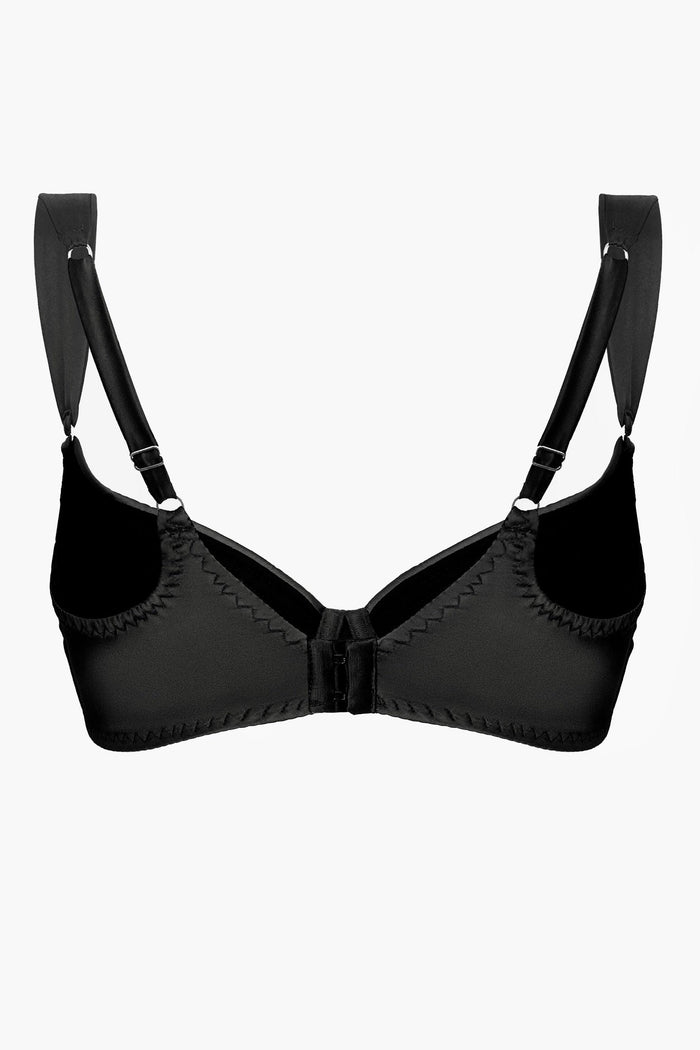 Cymothoe Black bra - yesUndress