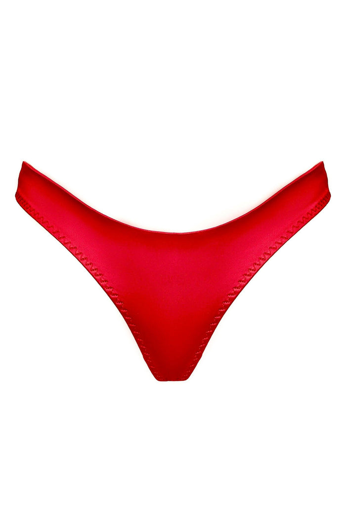 Cymothoe red thongs - yesUndress