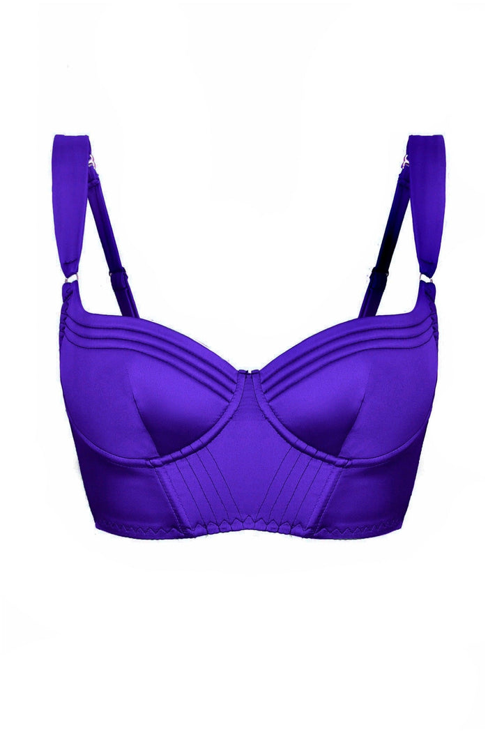 Cymothoe Violet bustier - yesUndress