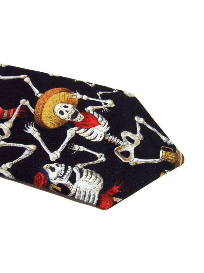 Day of the Dead Tie / Retro Mens Tie #T-524