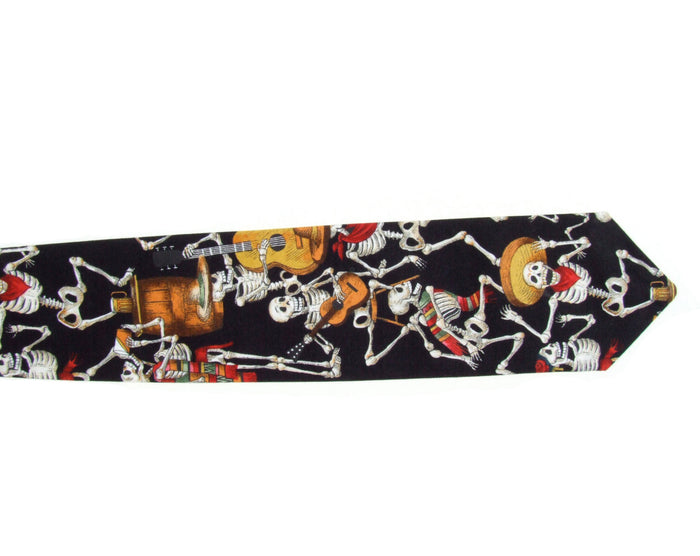 Day of the Dead Tie / Retro Mens Tie #T-524