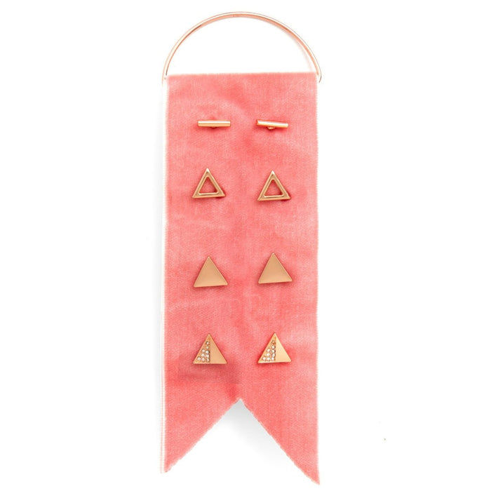 Delicate Earring Velvet Gift Set